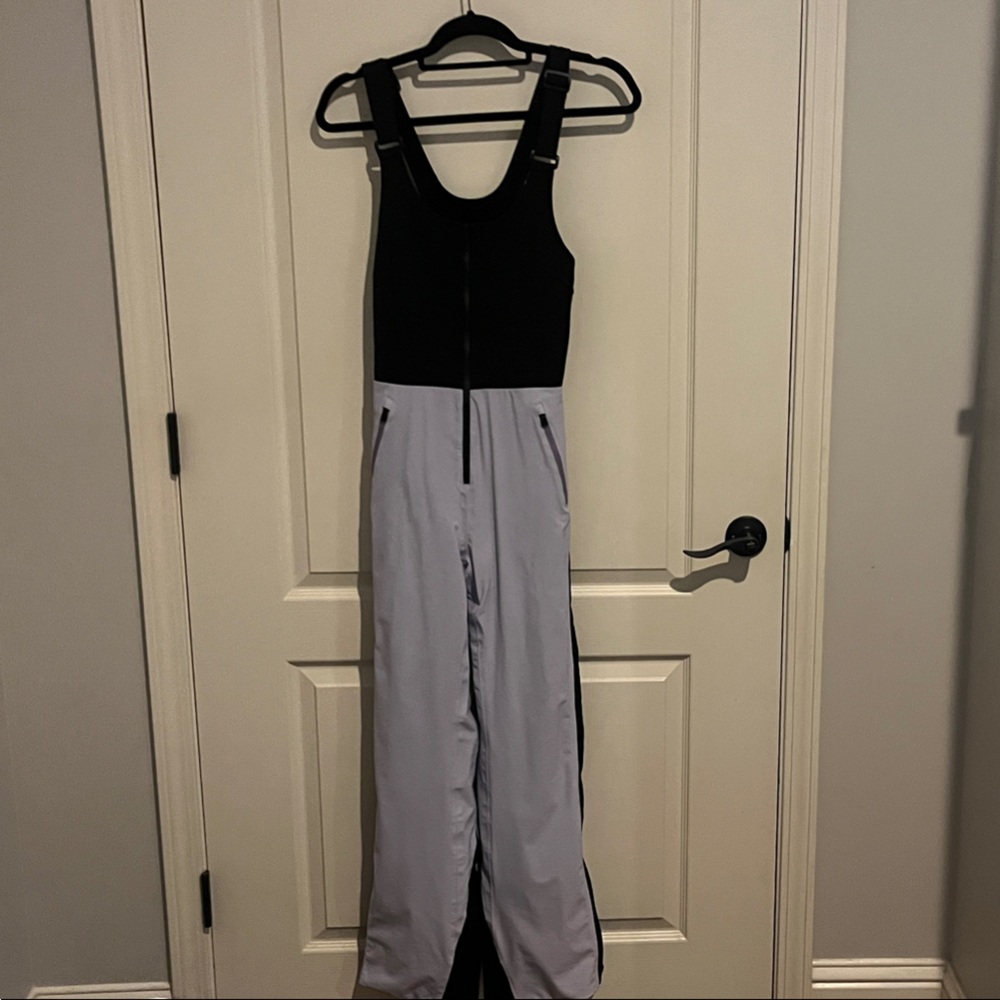 Aztech Mountain aspen Black and Gray Sleeveless Jumpsuit